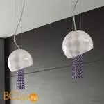 Подвесной светильник Masiero Frise S1 20 G04 /VI/Swarovski ELEMENTS