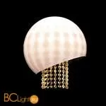 Настенный светильник Masiero Frise A1 G04 /AM/CUT CRYSTAL