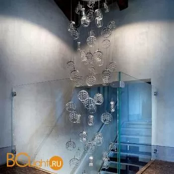 Потолочный светильник Masiero Giro PL4 Asfour Roso - Фото 1