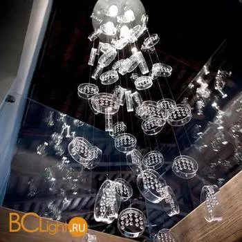 Потолочный светильник Masiero Giro PL4 Asfour Roso - Фото 3