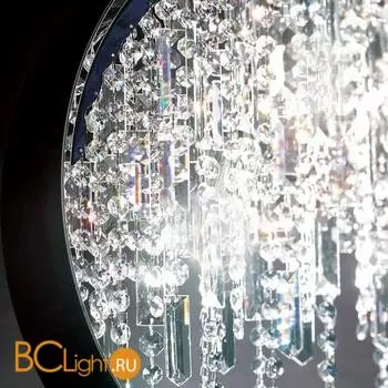 Подвесной светильник Masiero Giro S3 Nero Swarovski - Фото 0