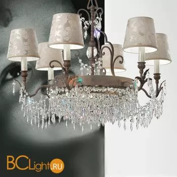 Люстра Masiero Glasse 6+3 G01 / DAM/14/IV Cut crystal