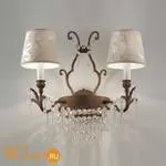 Бра Masiero Glasse A2+1 G01 / DAM/14/IV Cut crystal