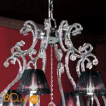 Люстра Masiero Classica IlCristallo 24 G04 / ORG/16/BK Swarovski elements - Фото 2