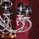 Люстра Masiero Classica IlCristallo 24 G04 / ORG/16/BK Swarovski elements - Фото 0