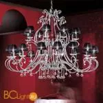 Люстра Masiero Classica IlCristallo 24 G04 / ORG/16/BK Swarovski elements