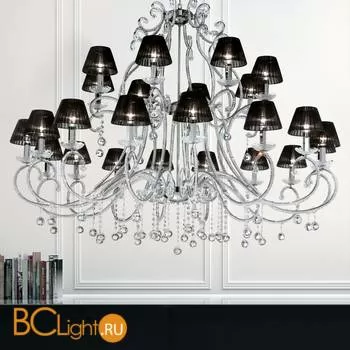 Люстра Masiero Classica IlCristallo 24 G04 / ORG/16/BK Cut crystal