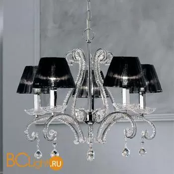 Люстра Masiero Classica IlCristallo 5 G04 / ORG/16/BK Cut crystal