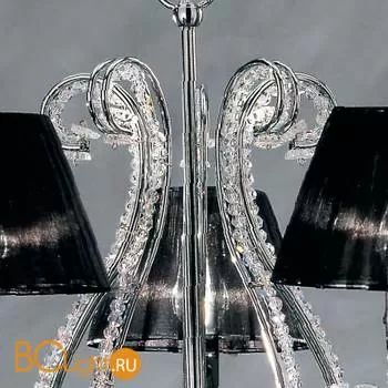 Люстра Masiero Classica IlCristallo 5 G04 / ORG/16/BK Swarovski elements - Фото 2