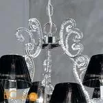 Люстра Masiero Classica IlCristallo 16 G04 / ORG/16/BK Swarovski elements - Фото 2