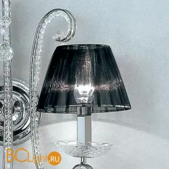 Бра Masiero Classica IlCristallo A2 G04 / ORG/16/BK Swarovski elements - Фото 0