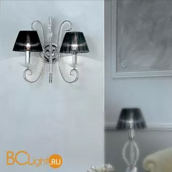Бра Masiero Classica IlCristallo A2 G04 / ORG/16/BK Swarovski elements
