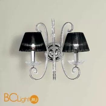 Бра Masiero Classica IlCristallo A2 G04 / ORG/16/BK Cut crystal