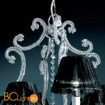 Люстра Masiero Classica IlCristallo 8 G04 / ORG/16/BK Swarovski elements - Фото 2