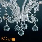 Люстра Masiero Classica IlCristallo 8 G04 / ORG/16/BK Swarovski elements - Фото 1