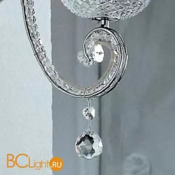 Бра Masiero Classica IlCristallo A1 G04 / ORG/16/BK Swarovski elements - Фото 1