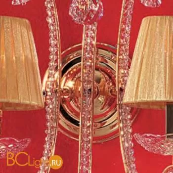 Бра Masiero Classica IlCristallo A2 G03 / ORG/16/AMB Swarovski elements - Фото 1