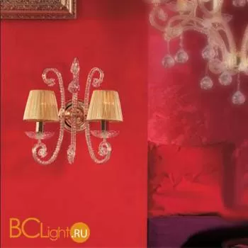 Бра Masiero Classica IlCristallo A2 G03 / ORG/16/AMB Swarovski elements