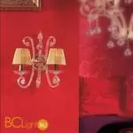 Бра Masiero Classica IlCristallo A2 G03 / ORG/16/AMB Swarovski elements