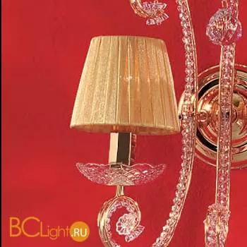 Бра Masiero Classica IlCristallo A2 G03 / ORG/16/AMB Cut crystal - Фото 0