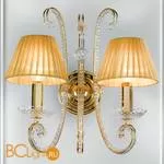 Бра Masiero Classica IlCristallo A2 G03 / ORG/16/AMB Cut crystal