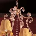 Люстра Masiero Classica IlCristallo 8 G03 / ORG/16/AMB Swarovski elements - Фото 2