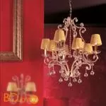 Люстра Masiero Classica IlCristallo 8 G03 / ORG/16/AMB Swarovski elements