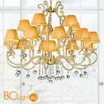 Люстра Masiero Classica IlCristallo 16 G03 / ORG/16/AMB Cut crystal