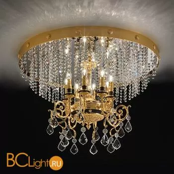 Потолочная люстра Masiero Impero & Deco VE 780 PL8 90 CUT CRYSTAL