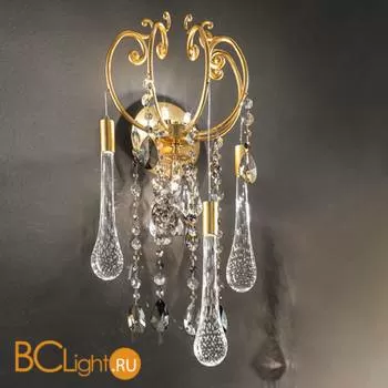 Настенный светильник Masiero Impero & Deco VE 786 A3+3 CUT CRYSTAL