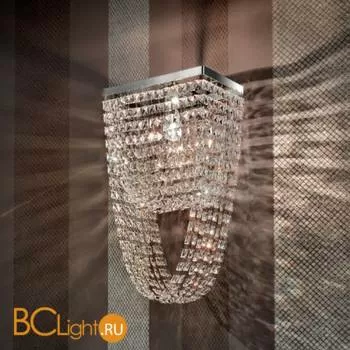 Настенный светильник MasieroVE 817/A1 CC Cut crystal