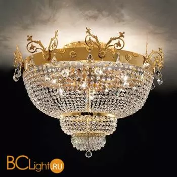 Потолочный светильник Masiero Impero & Deco VE 849 PL12 CUT CRYSTAL