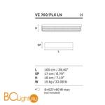 Потолочный светильник Masiero Impero & Deco VE 760/PL 6 LN Cut - Схема