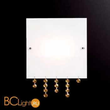 Настенный светильник Masiero Eclettica Kaske A1 Ambra Swarovski