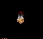 Встраиваемый светильник Masiero Kioccia Corta G04 /AM/CUT CRYSTAL