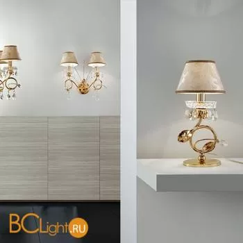 Настольная лампа Masiero Classica Lup TL1 P G02 / DAM/16/IV Cut crystal - Фото 0