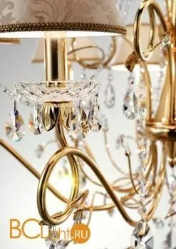 Люстра Masiero Classica Lup 5 G02 / DAM/16/IV Swarovski elements - Фото 2