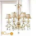 Люстра Masiero Classica Lup 5 G02 / DAM/16/IV Swarovski elements