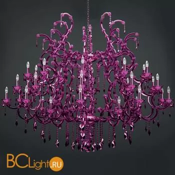 Люстра Masiero Maria Teresa VE 910/32 CG purple