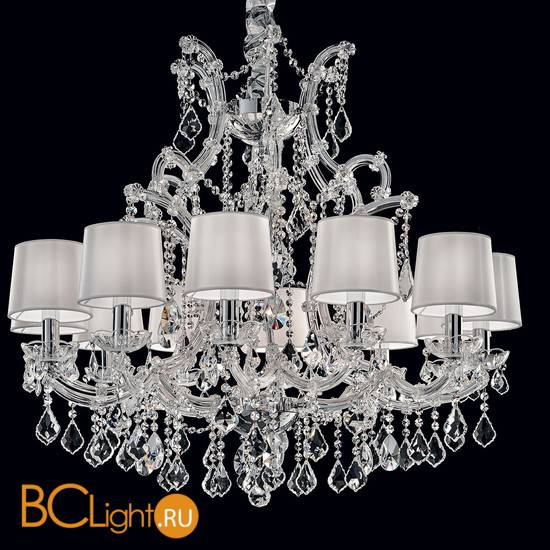 Люстра Masiero Maria Teresa VE 915/12 MT CUT CRYSTAL SAT/14/WH