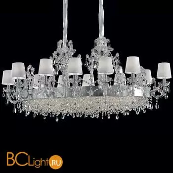 Люстра Masiero Maria Teresa VE 921/24 MT CUT CRYSTAL COT/12/WH