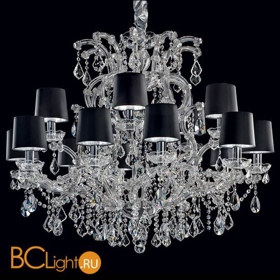 Люстра Masiero Maria Teresa VE 925/15 MT CUT CRYSTAL COT/16/BK