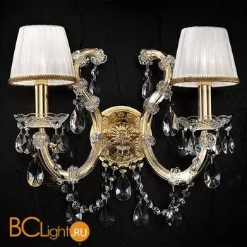 Бра Masiero Maria Teresa VE 937/A2 MT CUT CRYSTAL ORG/12/WH