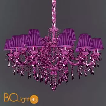 Люстра Masiero Maria Teresa VE 950/18 CG purple
