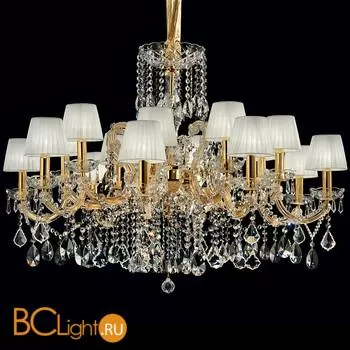 Люстра Masiero Maria Teresa VE 975/16 MT CUT CRYSTAL ORG/14/WH