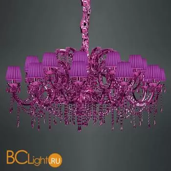 Люстра Masiero Maria Teresa VE 980/24 CG purple