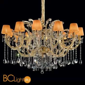 Люстра Masiero Maria Teresa VE 984/12 MT CUT CRYSTAL ORG/14/AMB