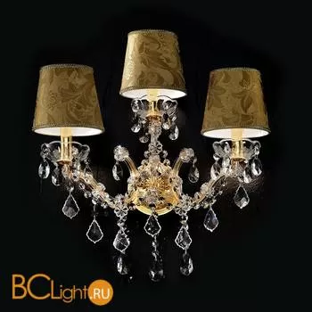 Бра Masiero Maria Teresa VE 986/A3 MT CUT CRYSTAL DAM/14/GD-GD