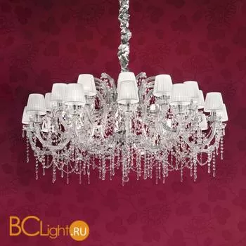 Люстра Masiero VE 980/24 MT CUT CRYSTAL ORG/14/WH