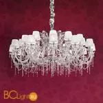 Люстра Masiero VE 980/24 MT CUT CRYSTAL ORG/14/WH